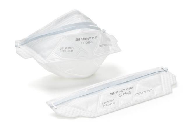 ��������� ����������� ������������������ 3M 9152 FFP2 (12 ���) �-� ��������